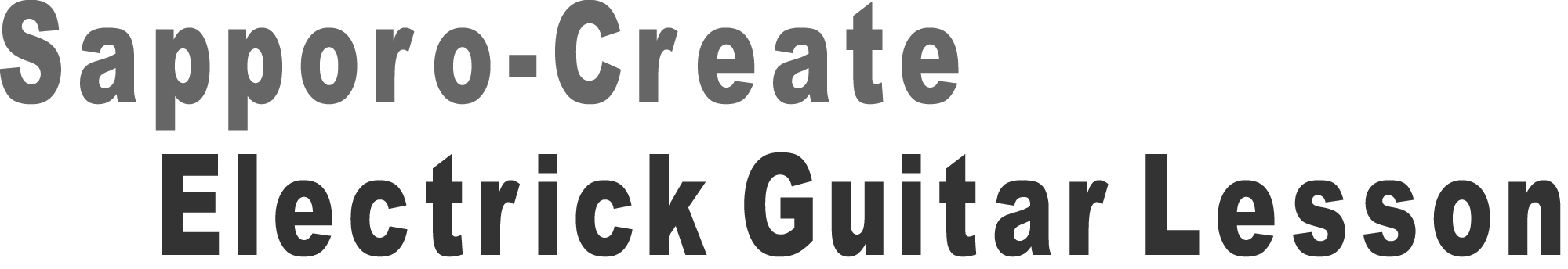 札幌クリエイトエレキギター個人出張レッスン